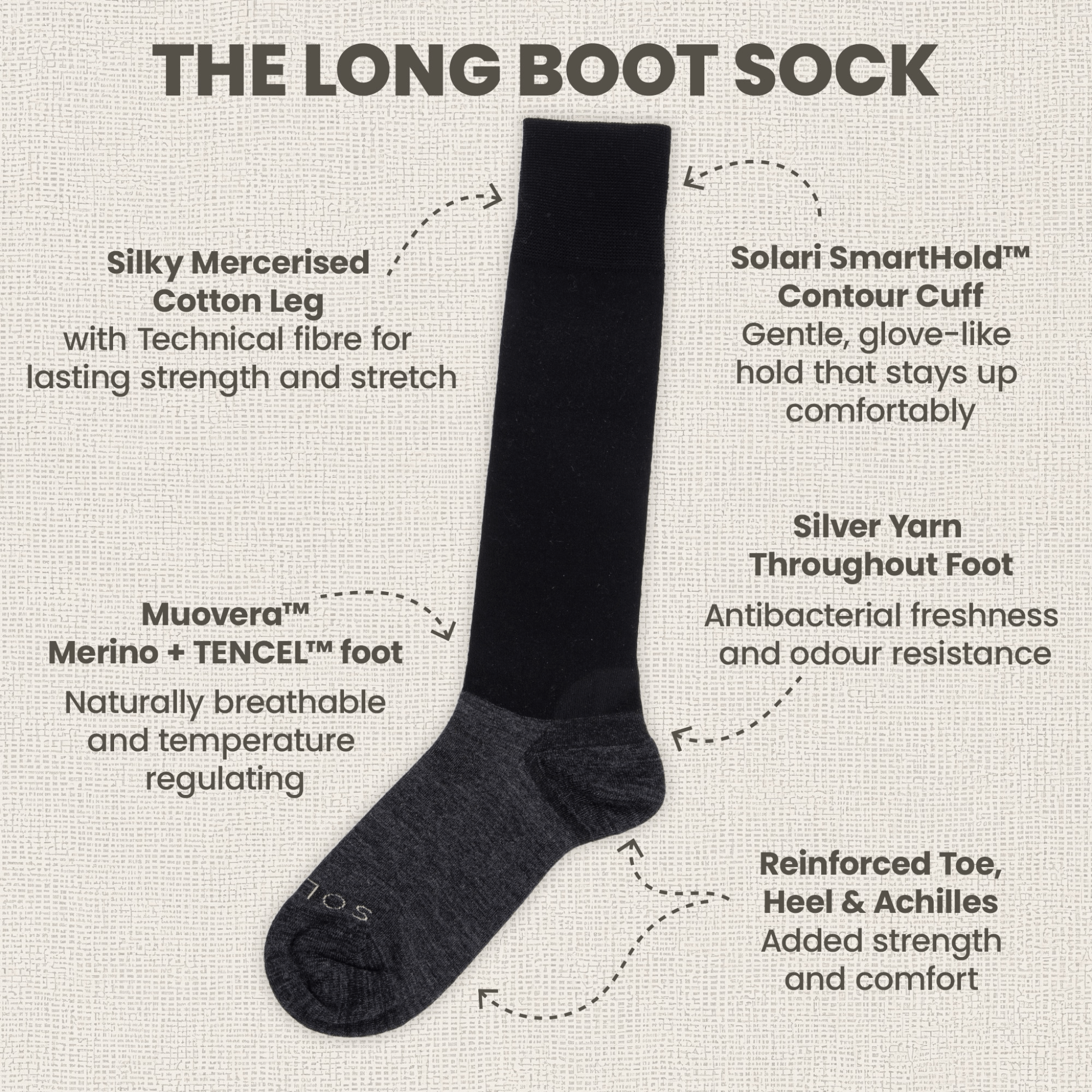 THE LONG BOOT SOCK